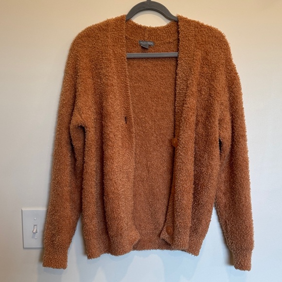Falls Creek Orange Fuzzy Sweater Size S/M - Picture 5 of 7